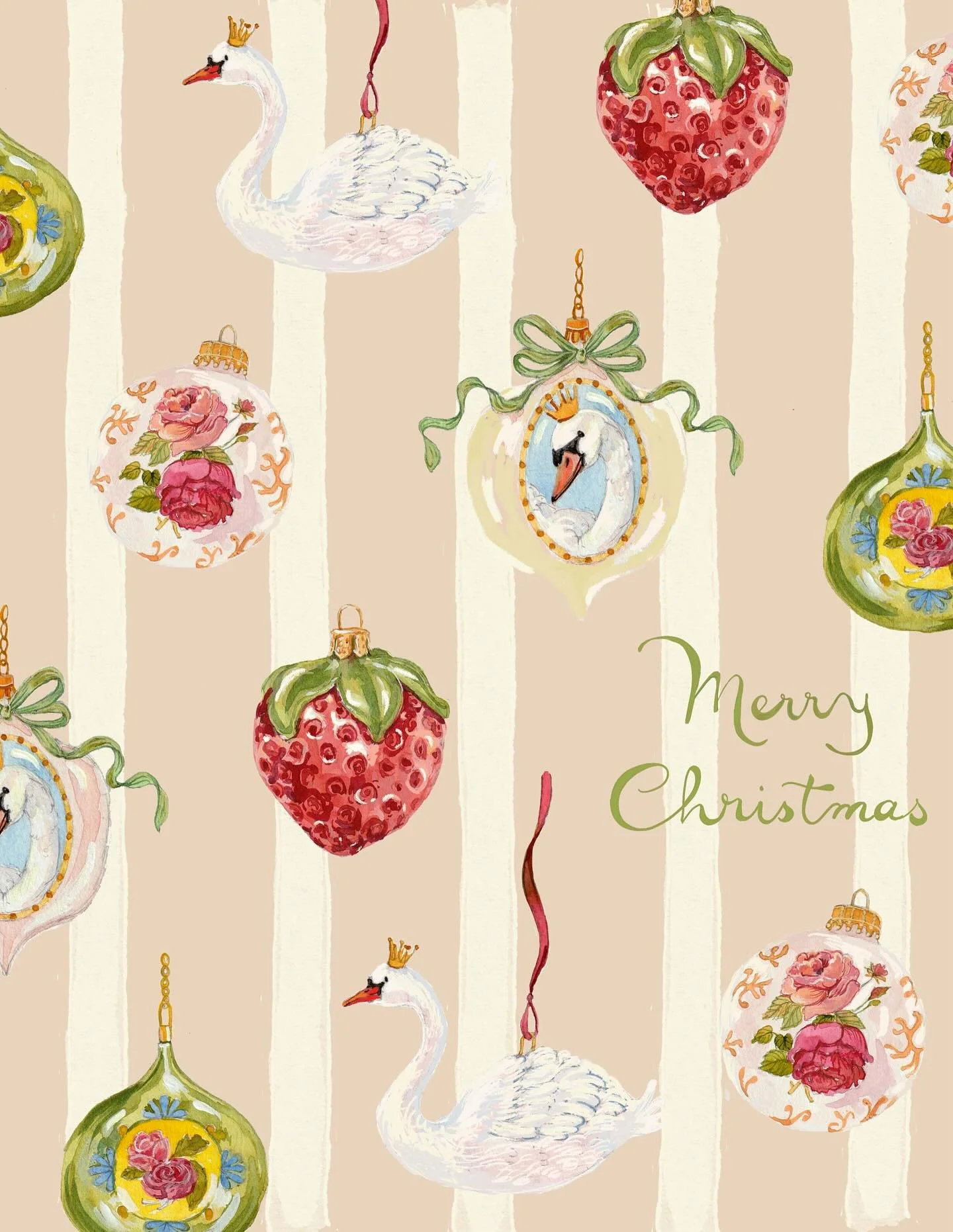 Still fiddling around with this one, what do you think? 
.
.
.
Art licensing | surface pattern design | winter illustrations | holiday illustrations | whimsical holiday illustration | vintage style | nostalgic illustration