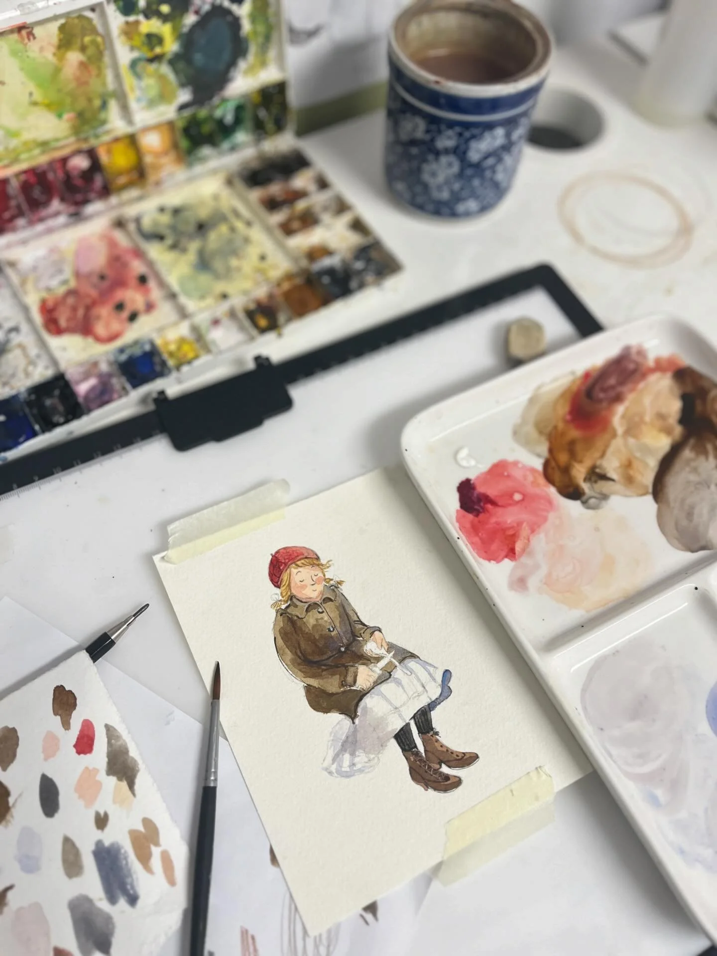 Mooooooood ✨✨✨
.
.
#childrensbookillustration #vintageinspired #strawberrysnailillustrations