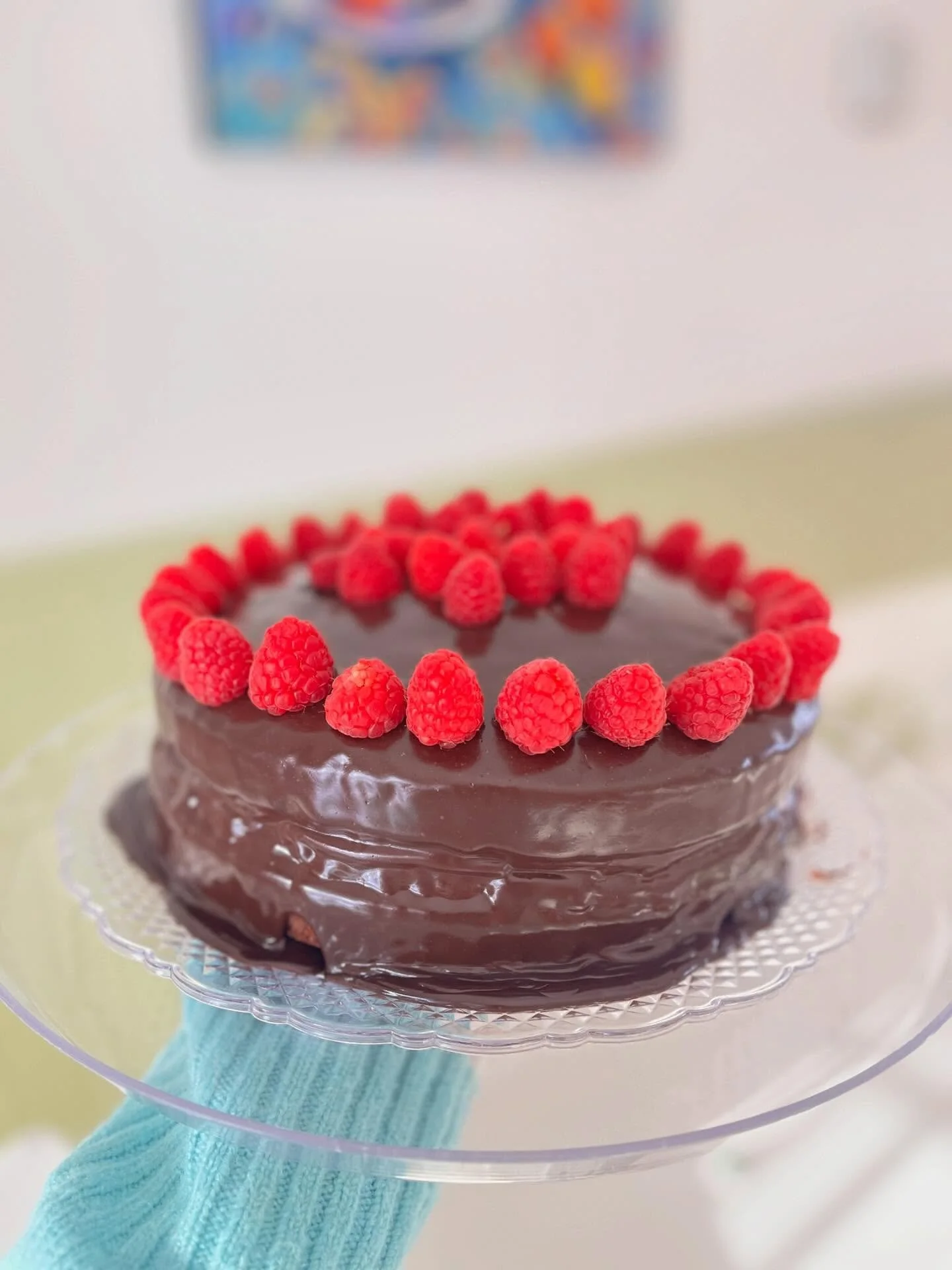 Annual  Valentine&rsquo;s cake with raspberry cream and dark chocolate ganache. If the kids actually like it, I&rsquo;ll call it a win. 
.
Happy L.O.V.E. day tomorrow, friends.