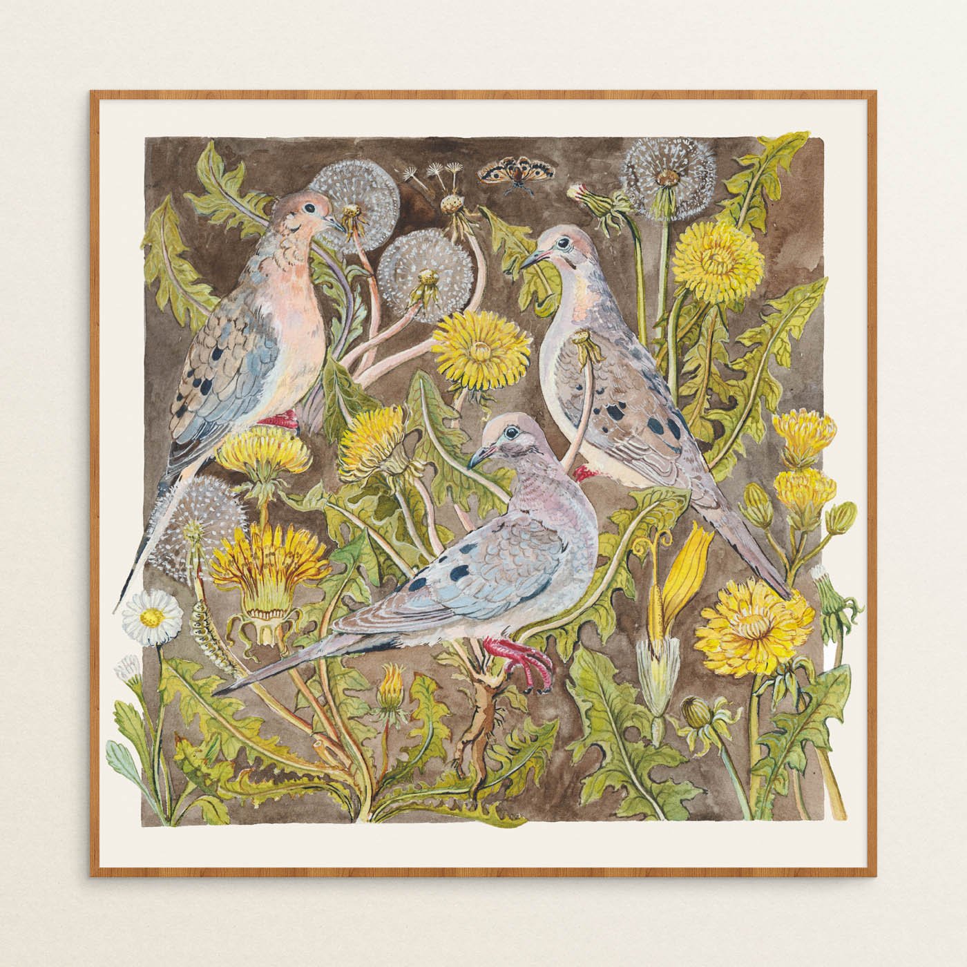 Dandelions&Doves.Framed.jpg