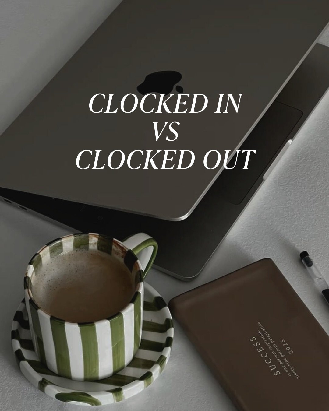 clocked in vs clocked out &mdash; one of my favourite trends lately.
a small look into both sides of what I do and who I am outside of it.

#clockedinclockedout
#dayinthelife
#behindthescenes
#creativeprocess
#smallbusinessowner