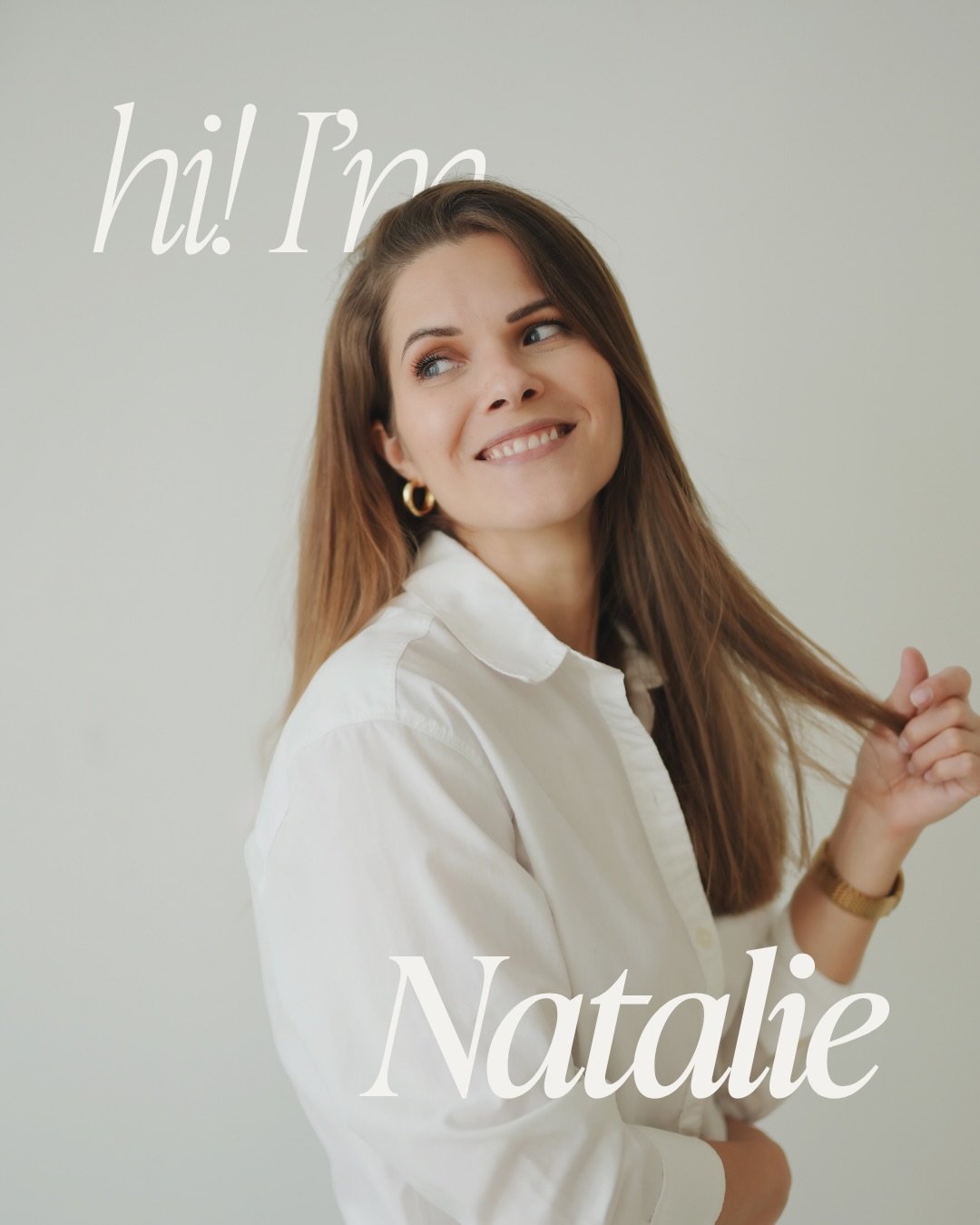 I think it&rsquo;s time to reintroduce myself - hi! I&rsquo;m Natalie, your creative partner and your hype woman.

One thing that I&rsquo;m not is a writer. Coming up with captions is like pulling teeth for me )) That&rsquo;s why I usually express my