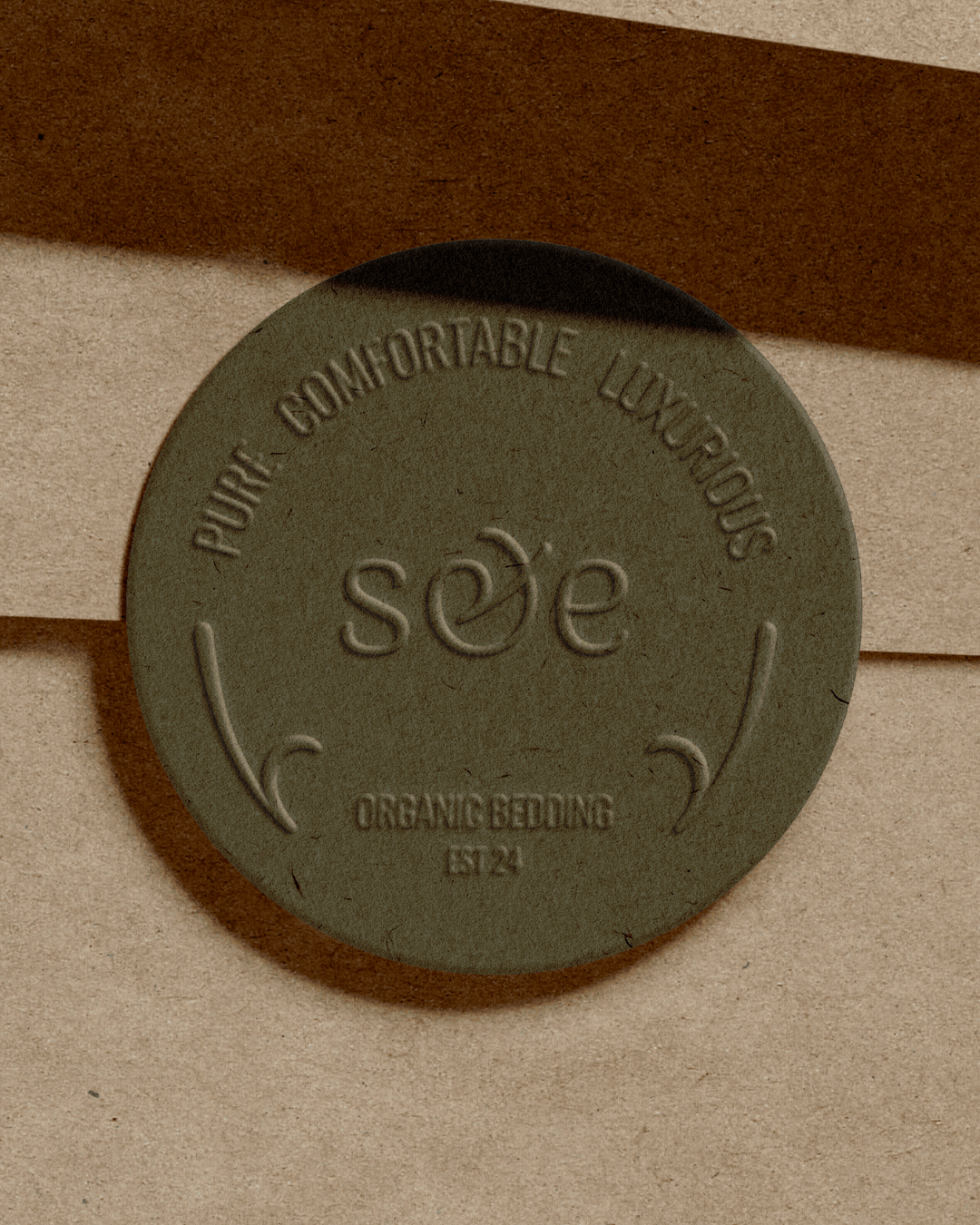 high-end brand identity for luxury bedding company