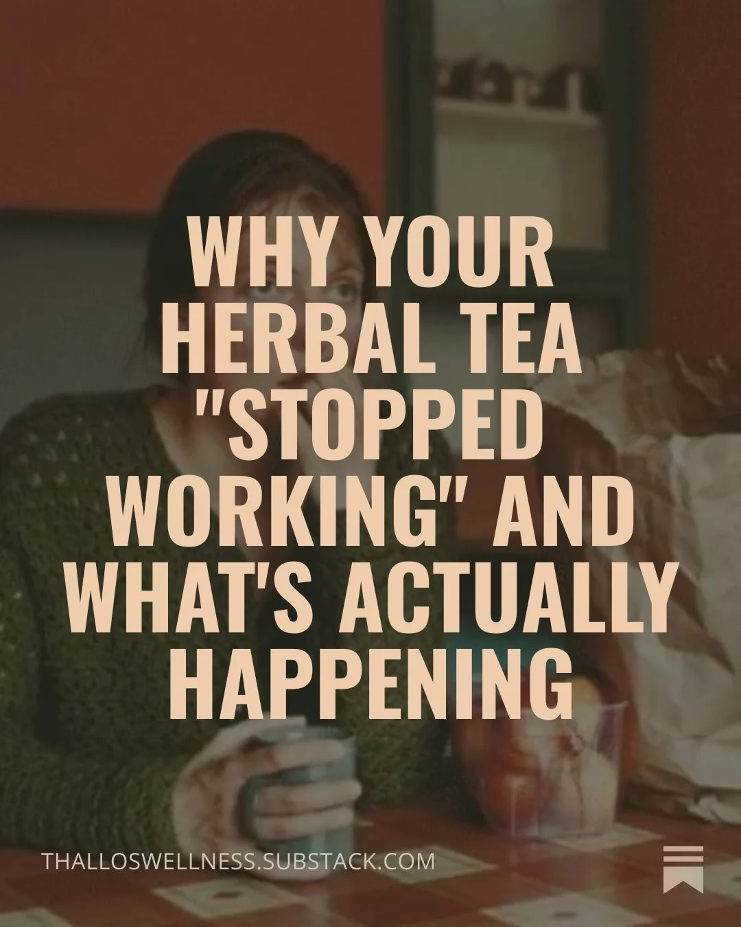 Why Your Herbal Tea "Stopped Working" — And What's Actually Happening