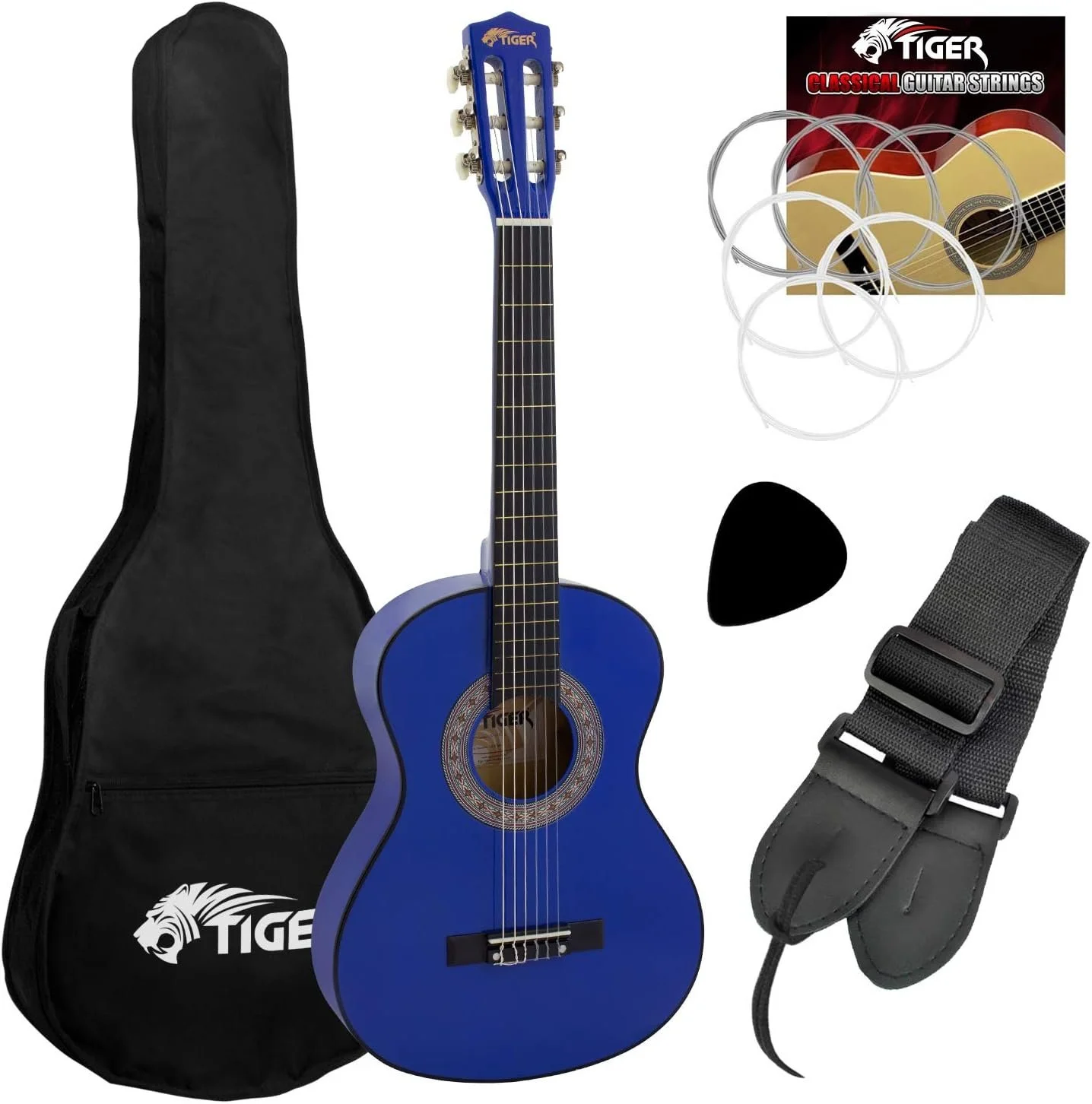 Tiger 1/2 size guitar pack 