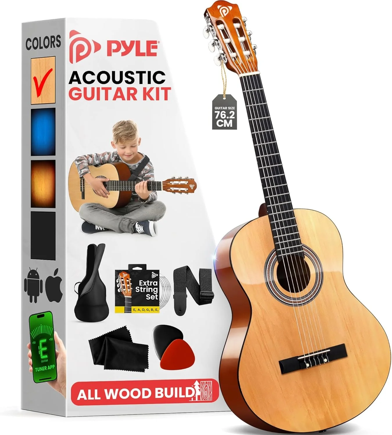 Pyle Acoustic Guitar Kit
