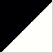 Empty white space with a black diagonal corner.