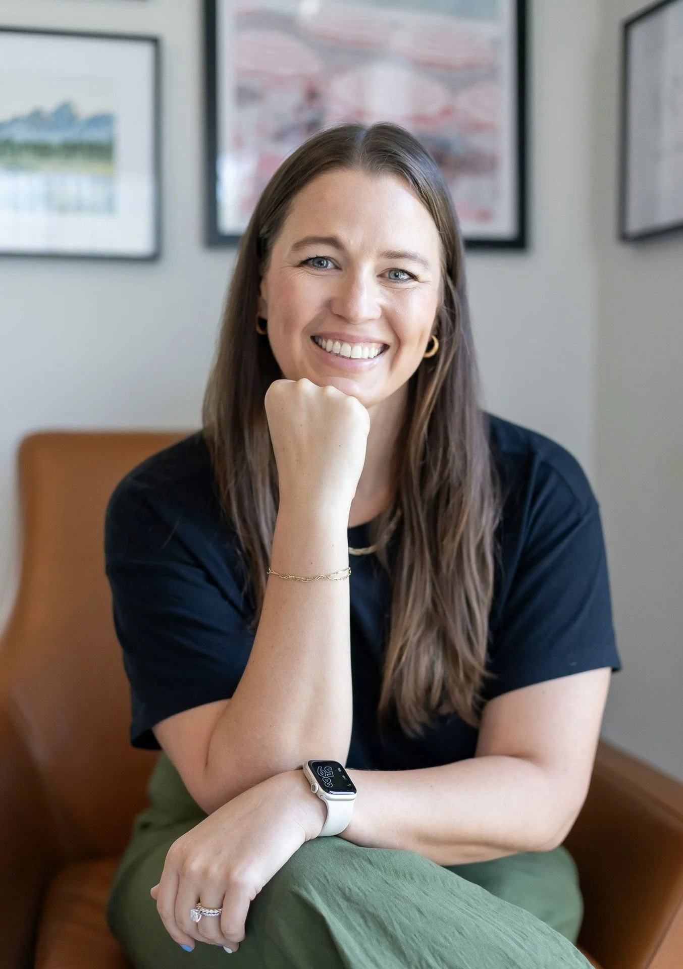 Allison Barton in her office