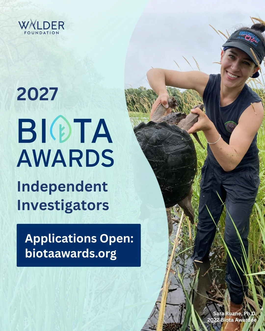 Applications Now Open for 2027 Biota Awards for Independent Investigators 