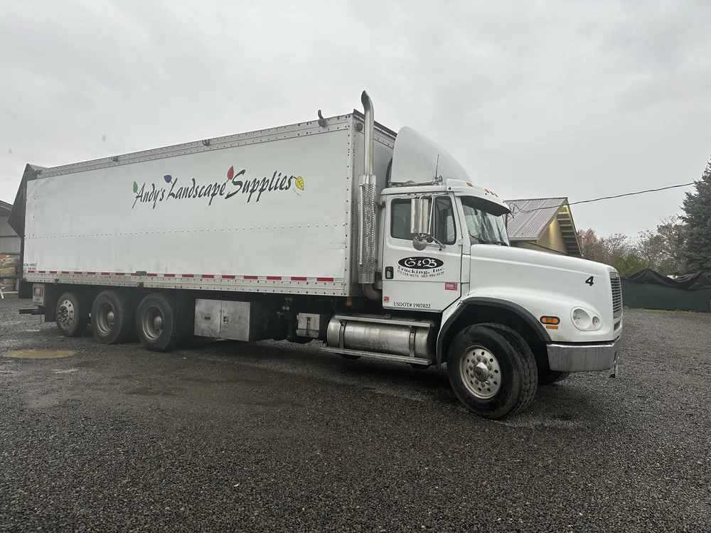 Andy’s branded truck