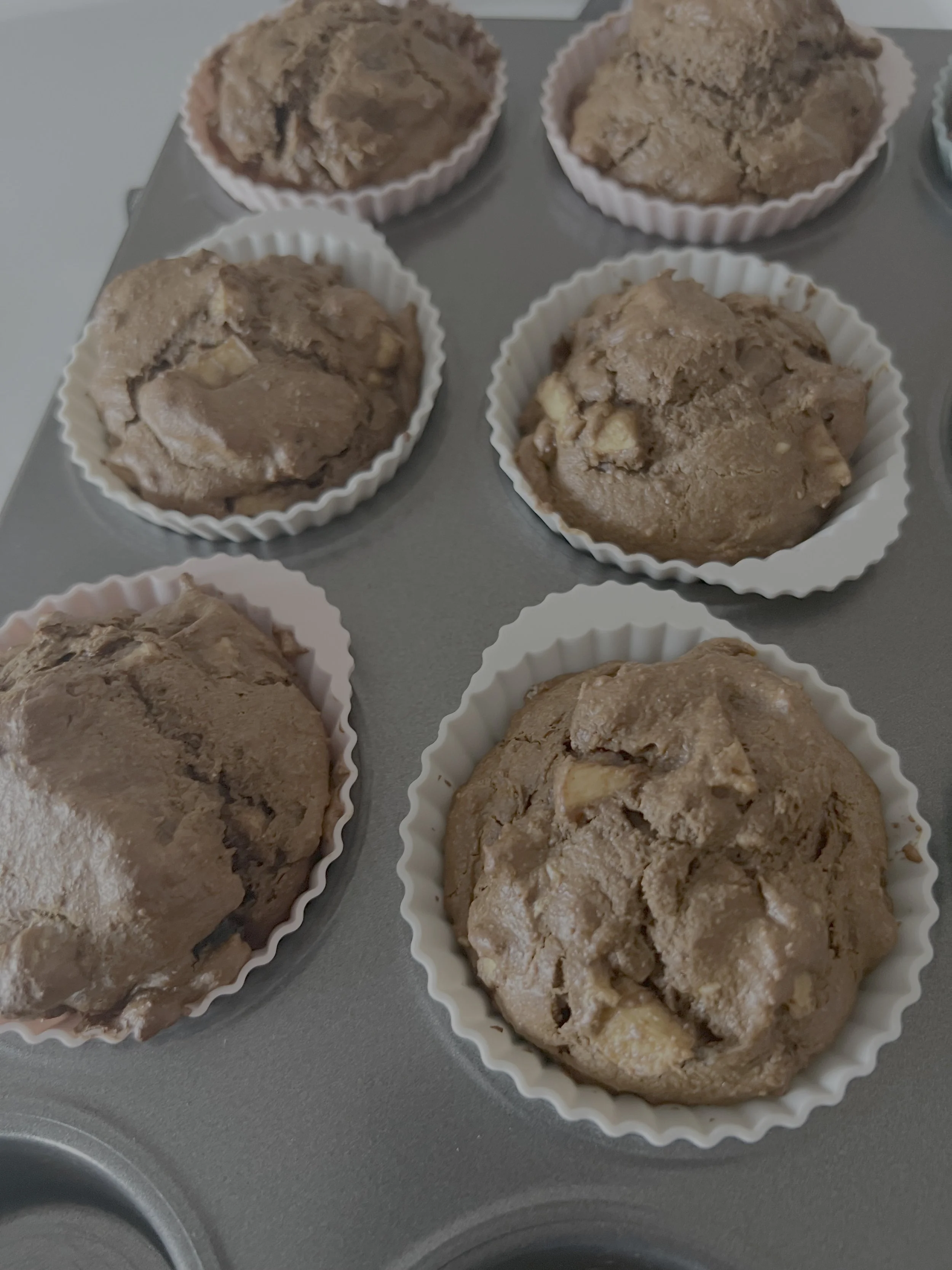 Gut-Friendly Apple Date Muffins(With Sprouted Oat Flour, Blackstrap Molasses &amp; Pumpkin Seeds)