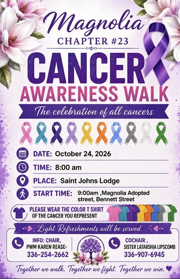 Cancer Awareness Walk 