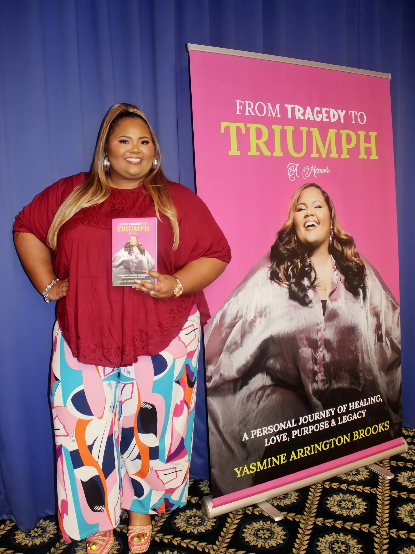 Yasmine 
Book Author 
From Tragedy to Triumph