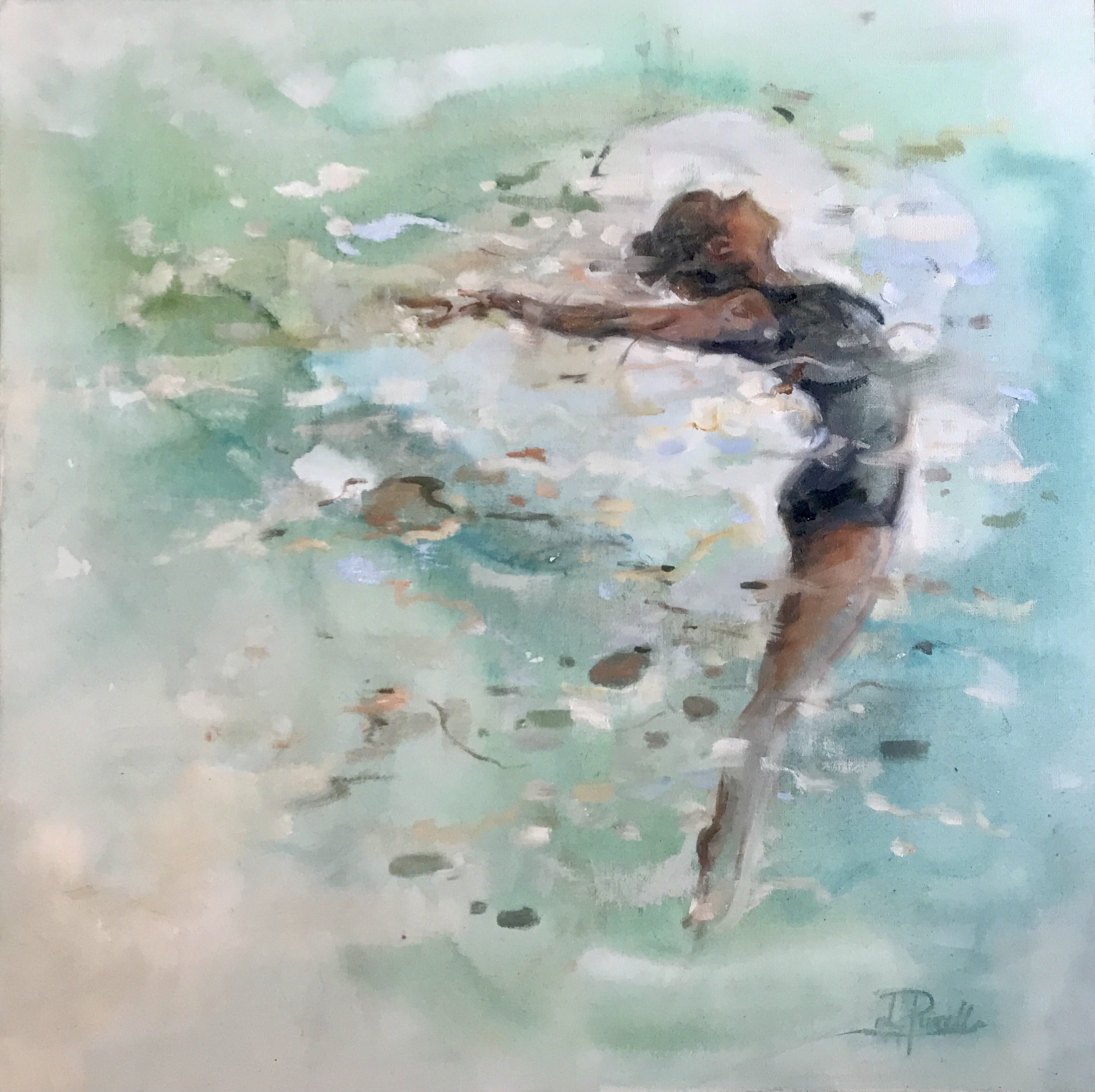 As I begin to fly – Original Figurative Painting