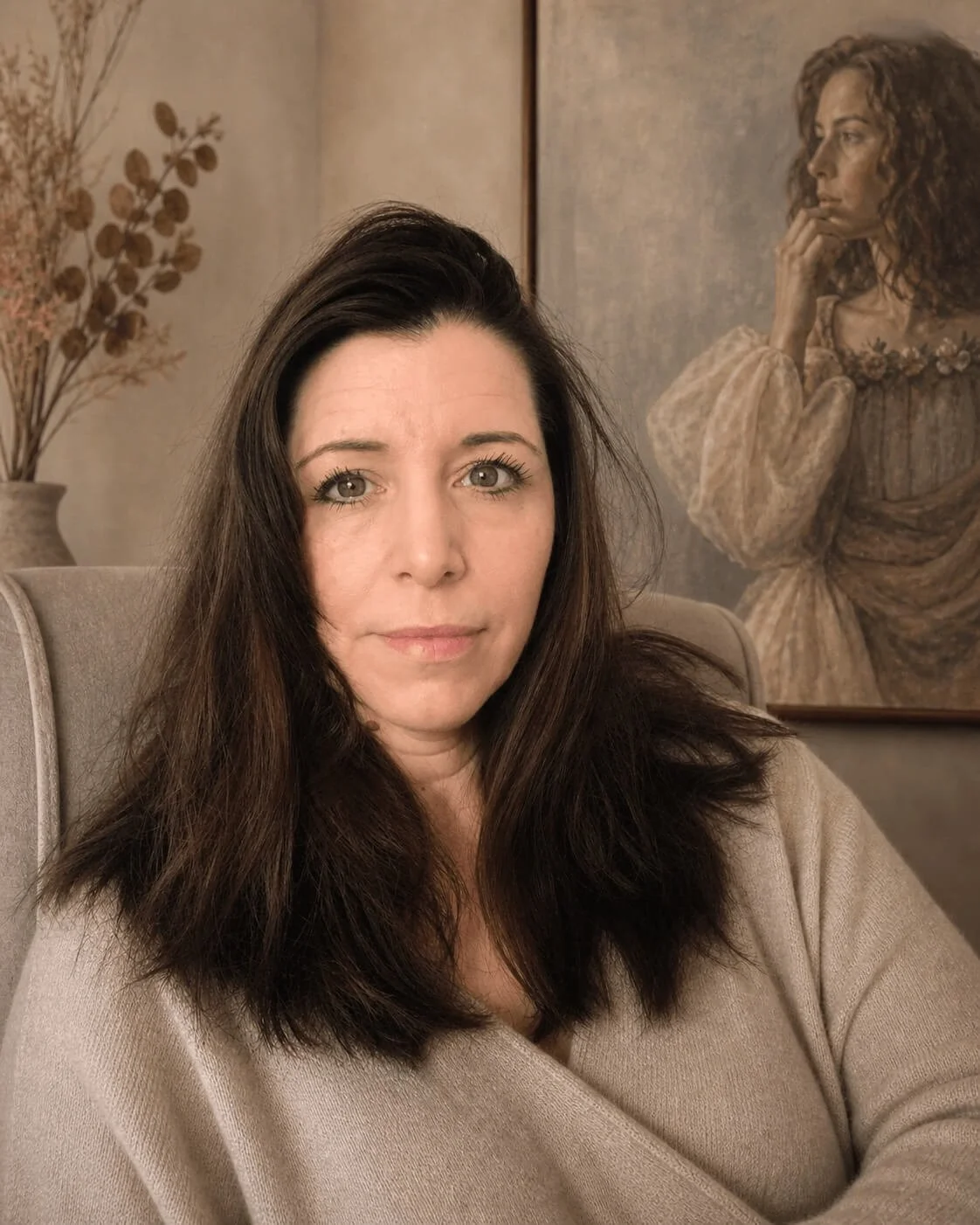 Elaine Purcell Figurative artist providing Art lessons both face to face and via an online membership