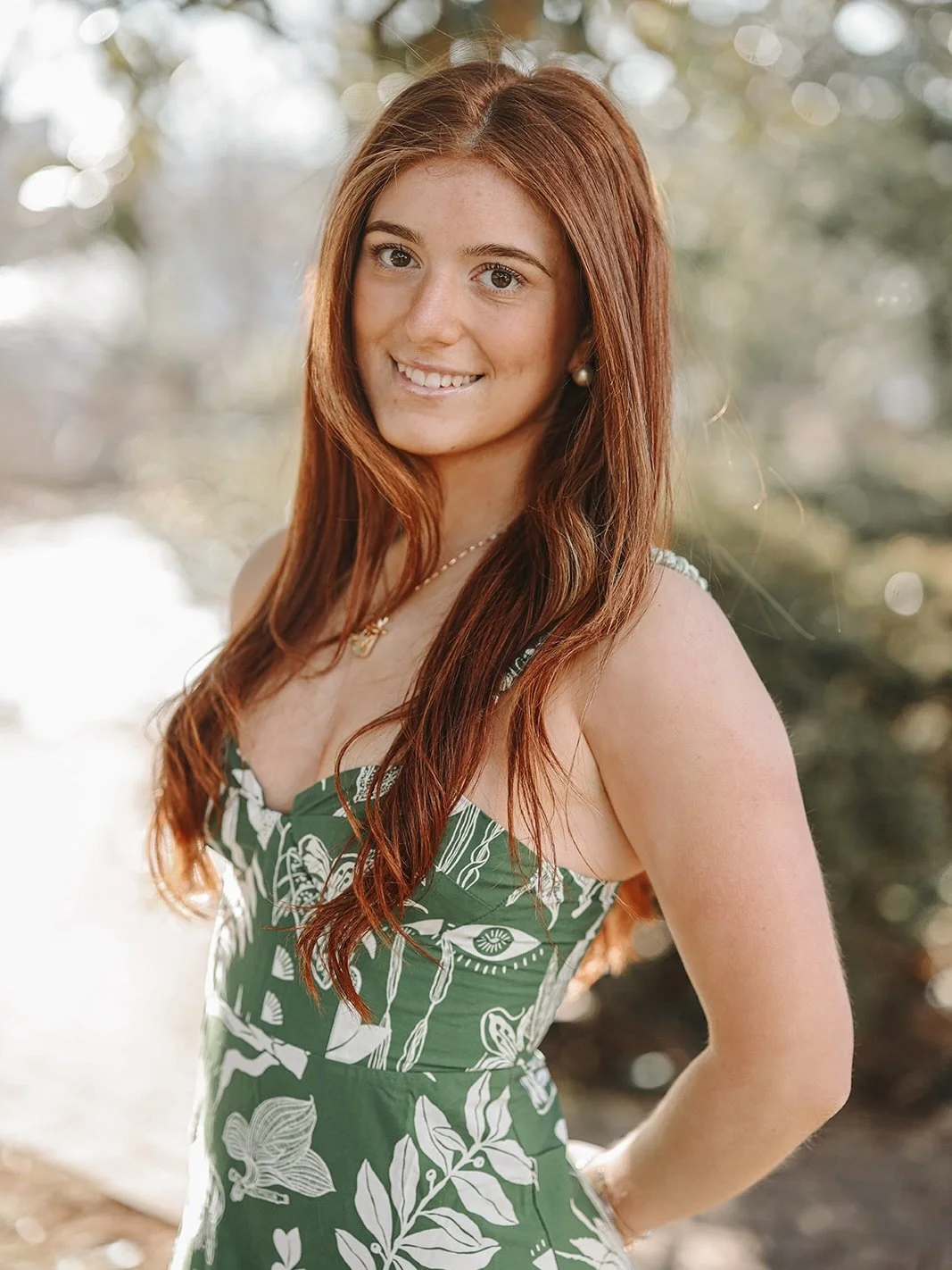 Emma 🌿

That day, the air felt different.
Warm, soft, as if filled with light. It gently moved through her hair, touched her skin, and created that sense of calm you simply can&rsquo;t fake.

I watched Emma and captured that moment, the lightness, t