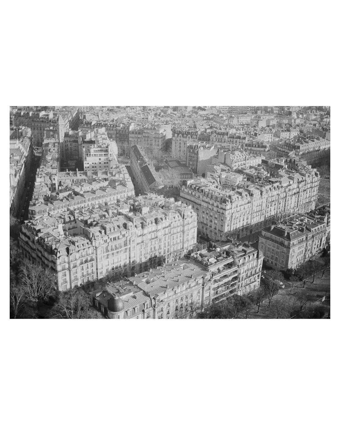 Aerial Paris 5x7 Framed Print