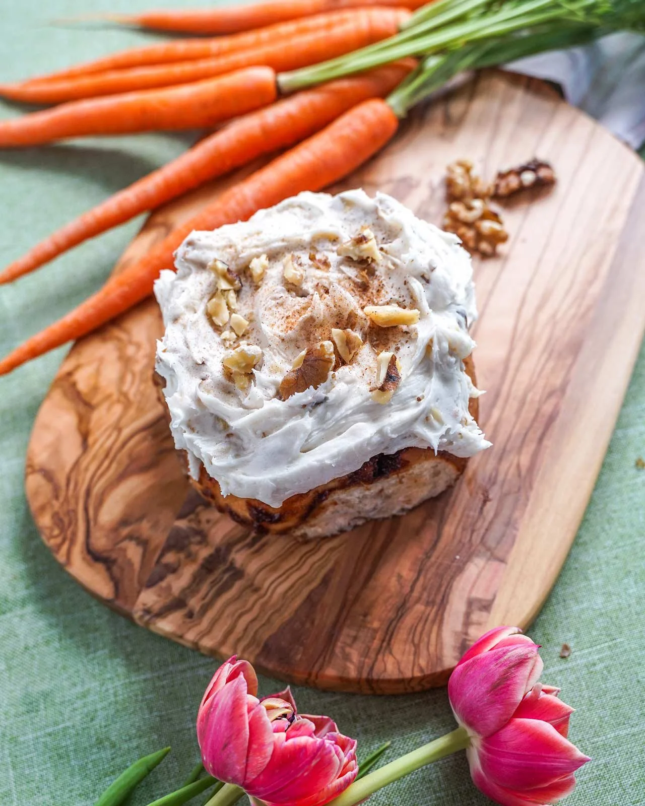 WOW Roll--Carrot Cake Cinnamon Roll--Single