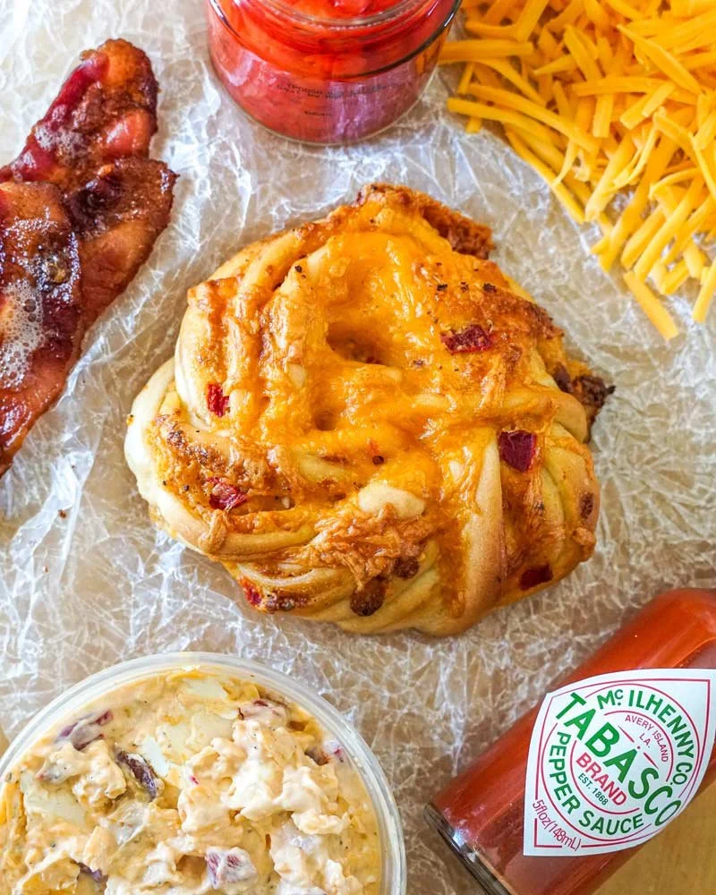 Pimento Cheese & Bacon Roundabout