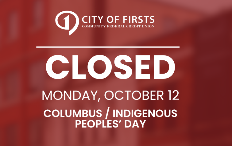 Closed on Monday, October 12, 2026