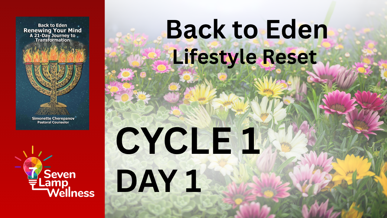 Cycle 1 - Back to Eden Lifestyle Reset 2026