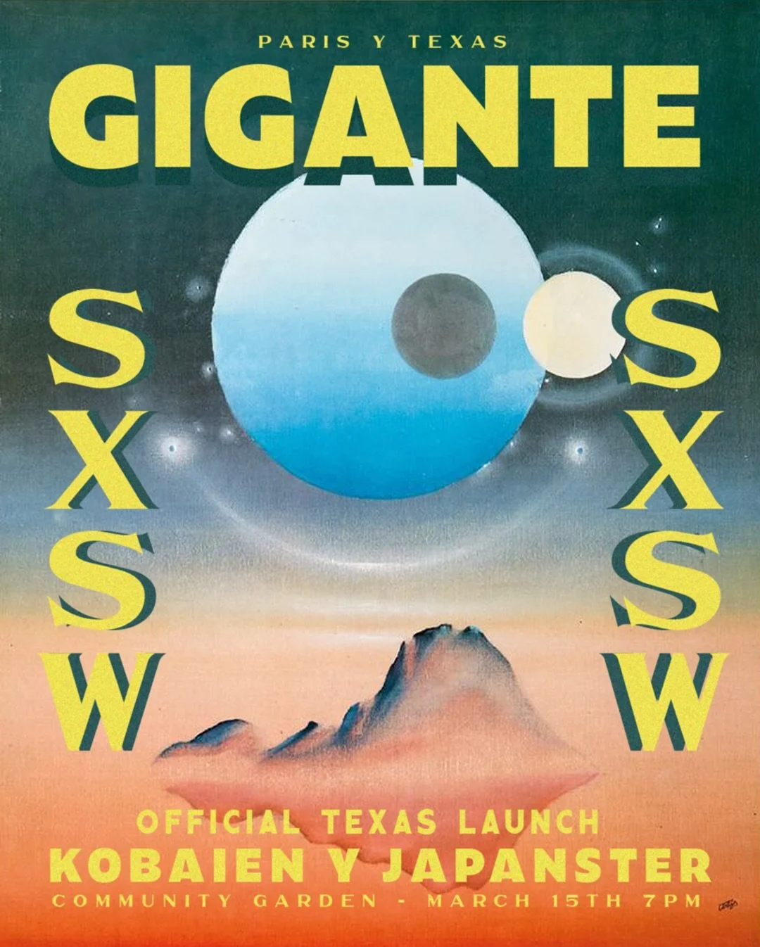 Join us at @sxsw festival!
Saturday, March 15, at the Community Garden from 7 p.m. to 2 a.m.
Featuring DJ sets from @kobaien_ @japanster @cuillerethedj @joshua__cordova . Flyer by @visitorcenter
