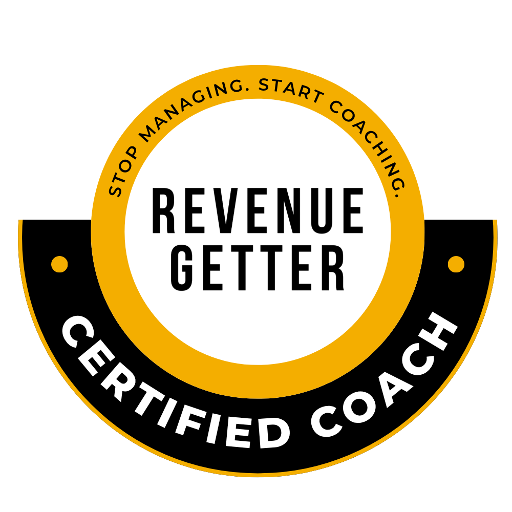 RevenueGetter Certified Coach digital badge