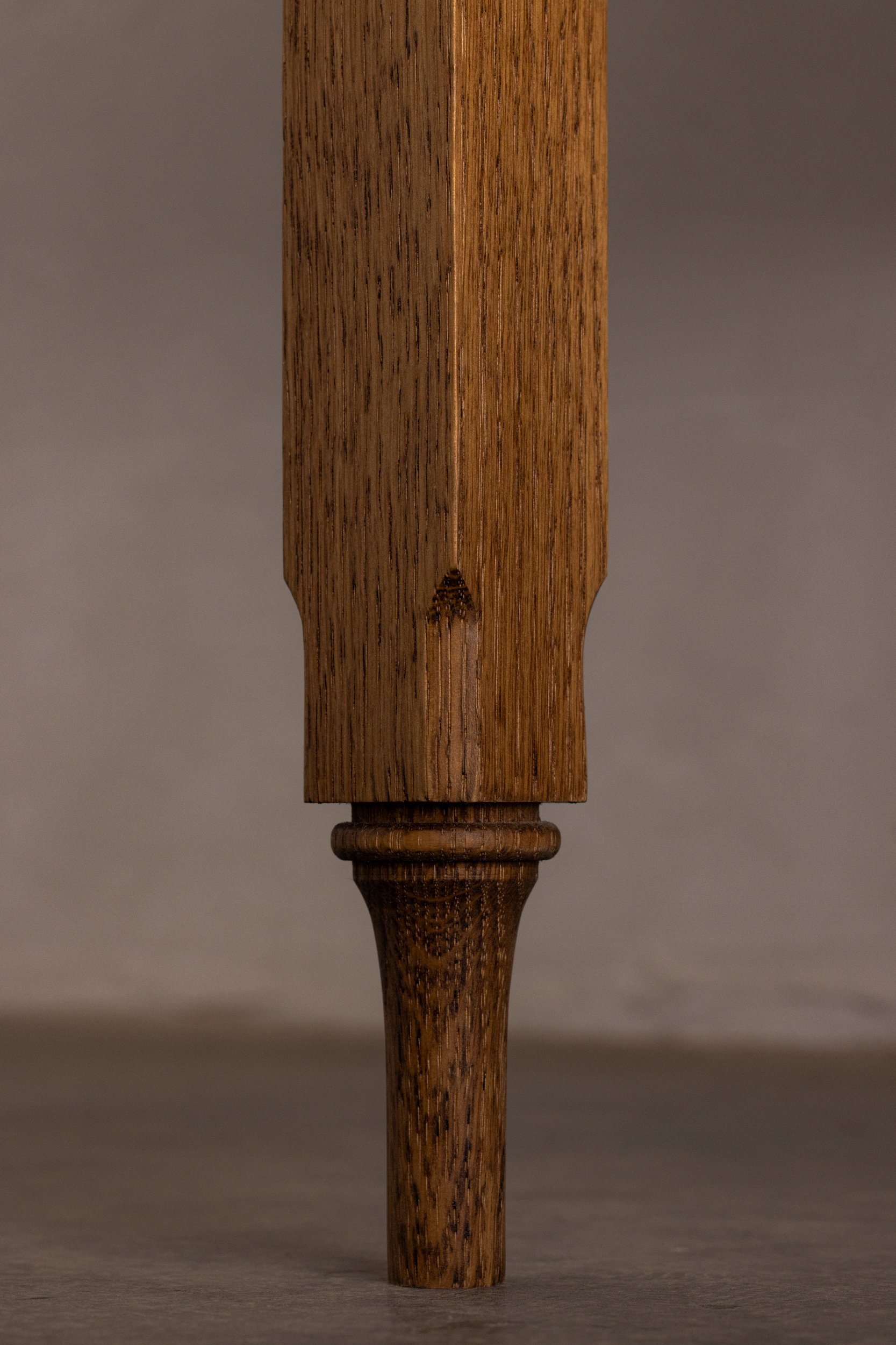 Fumed Oak Leg