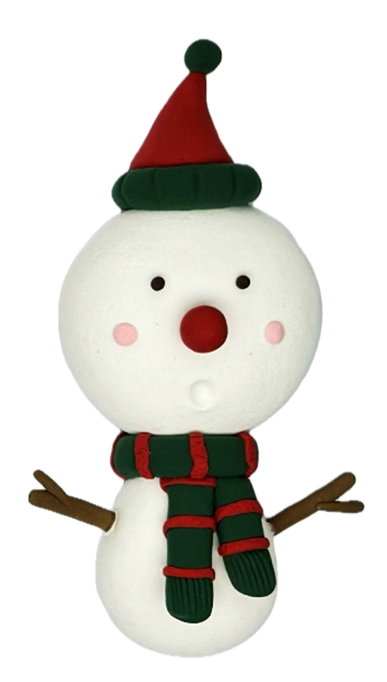 Snowman with Transparent Background.png