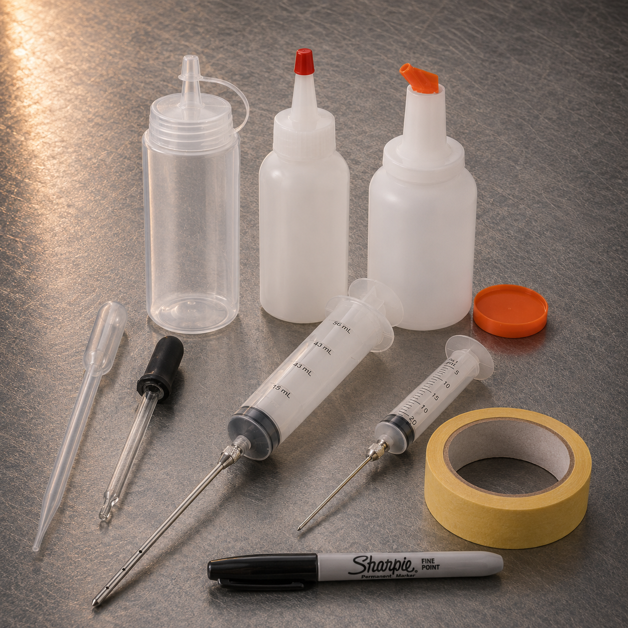 The Dropper, Pipette &amp; Syringe