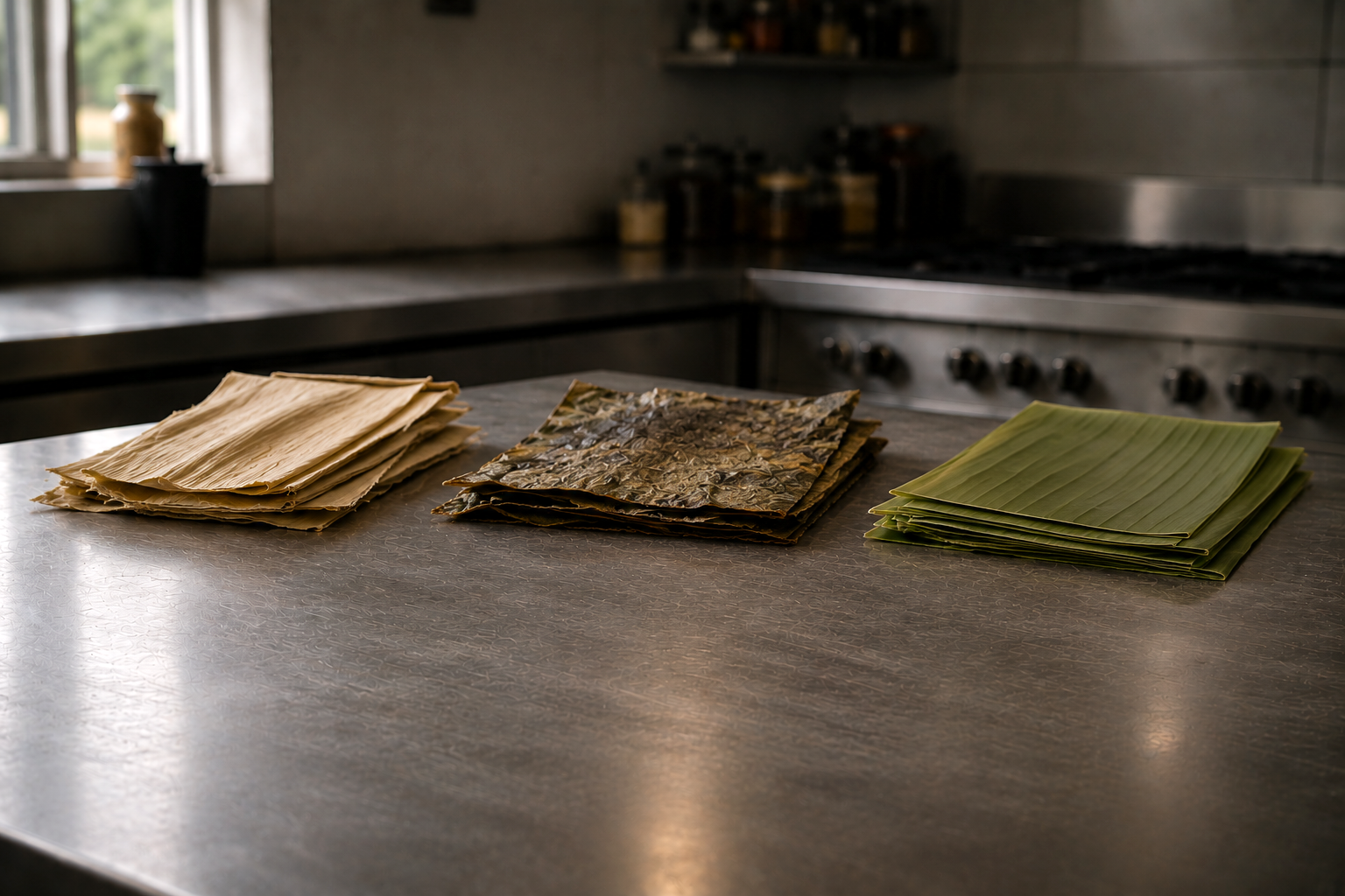 Leaves — 23 Departure Points for Wrapping, Infusion, and Aroma in The Kitchen