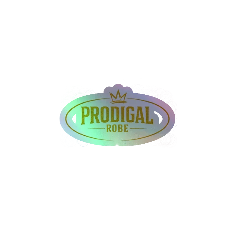 PR LOGO — Holographic Sticker