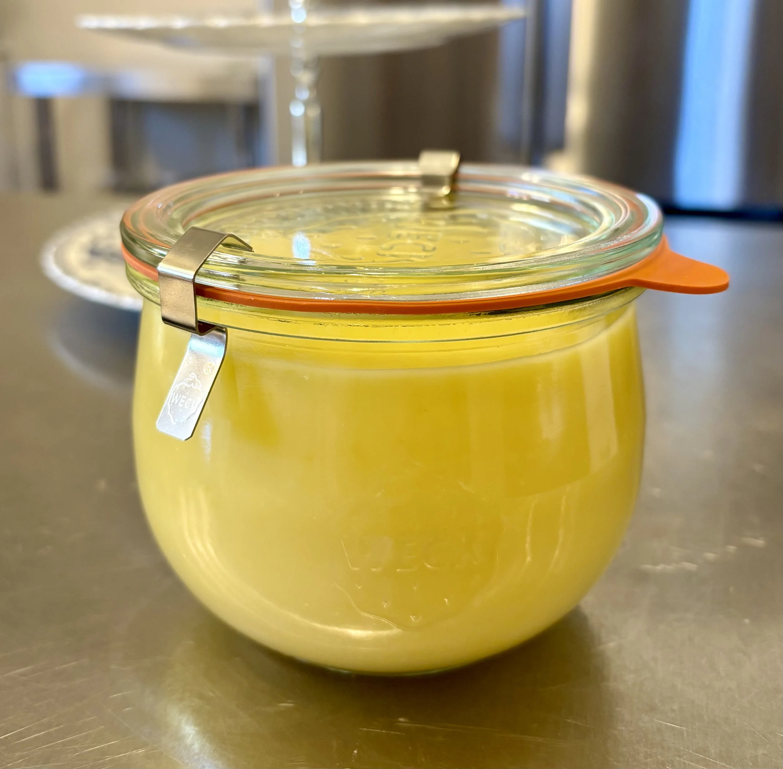 Tart and fresh lemon curd - perfect for scones! 