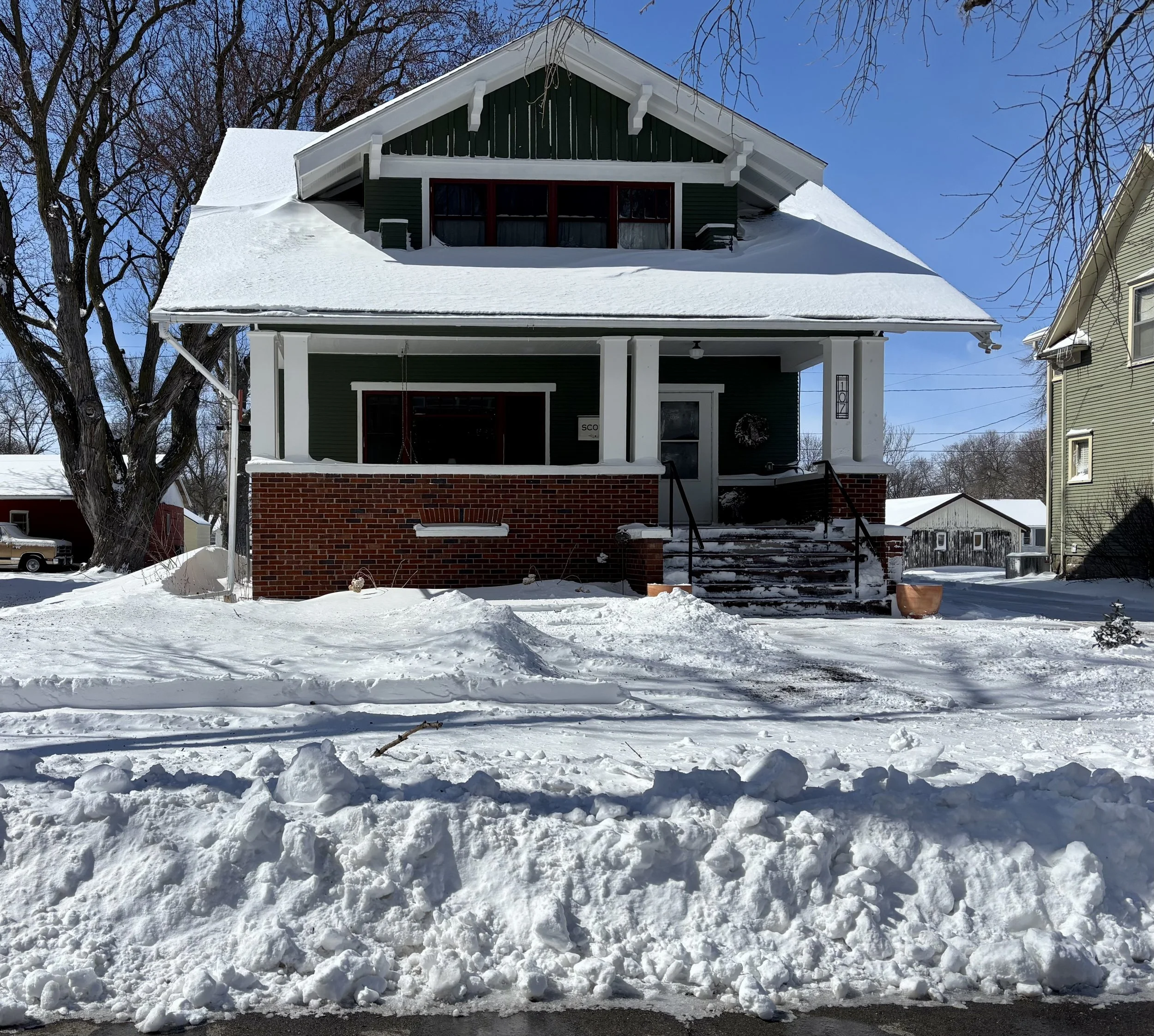 We had another big snow fall where it went from 11 degrees to 80 in four days! March 2026