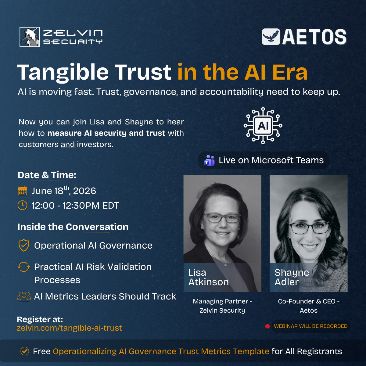 Tangible Trust in the AI Era