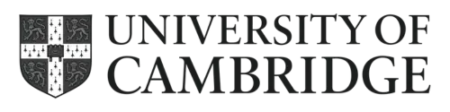 University of Cambridge logo with shield emblem and text