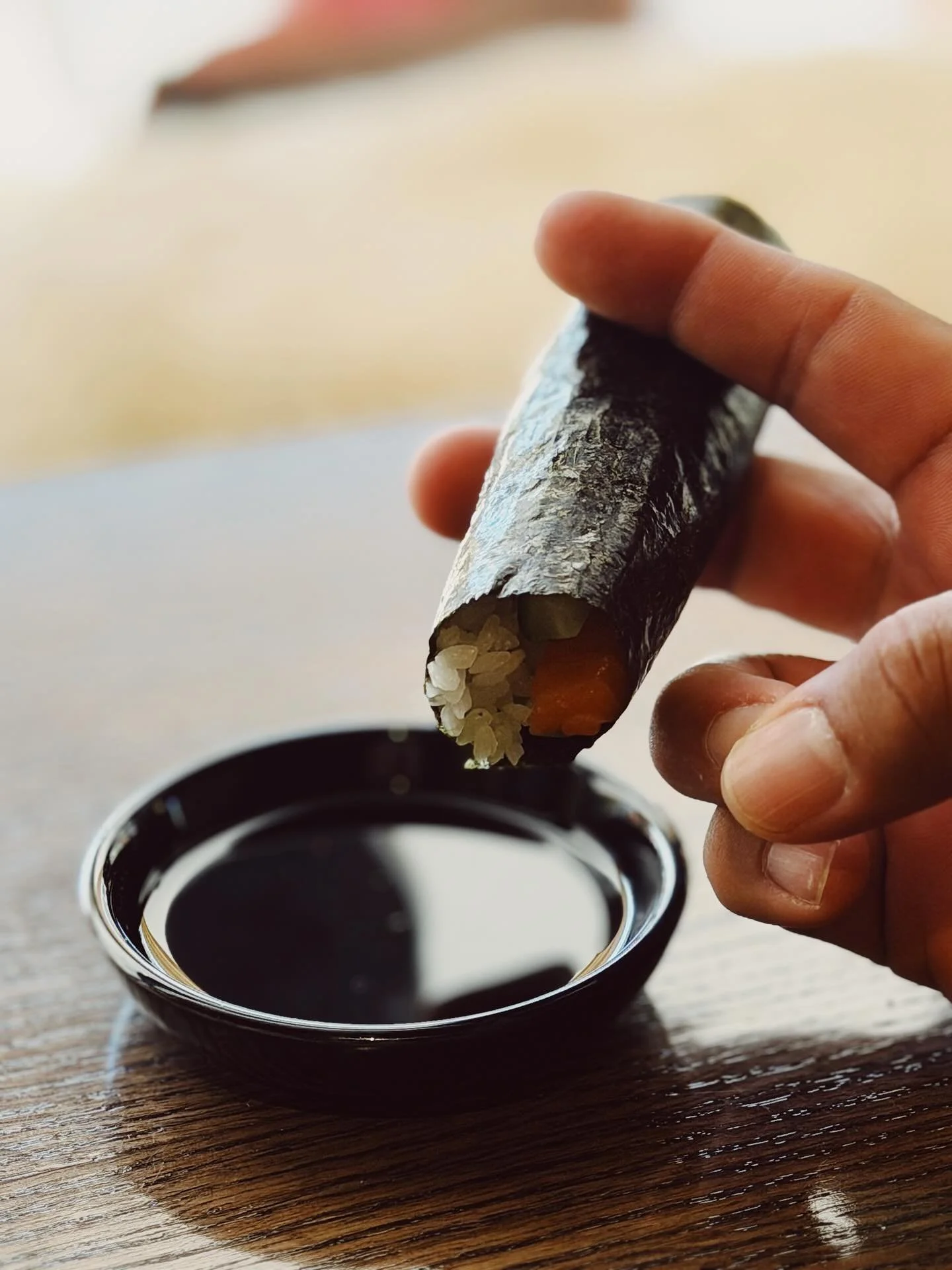 Just a little something to take the edge off. Come see us for your temaki fix!