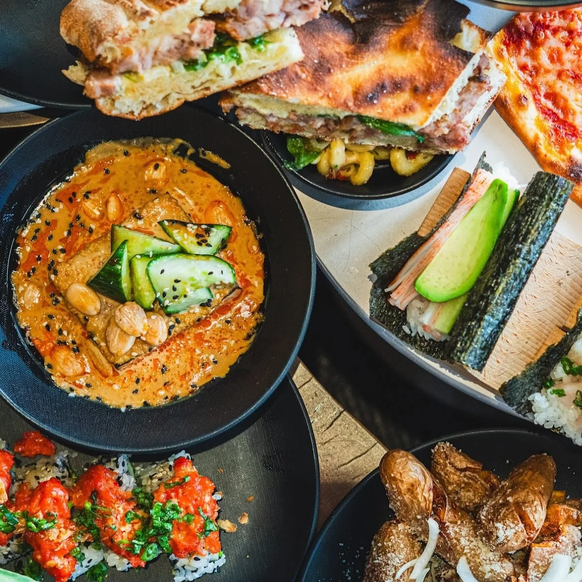 this POV could be yours 👀 We are back in action for the season, joined by our sister spot: @capriata.vail. Who said you can&rsquo;t have sushi AND pizza for dinner? See you soon!