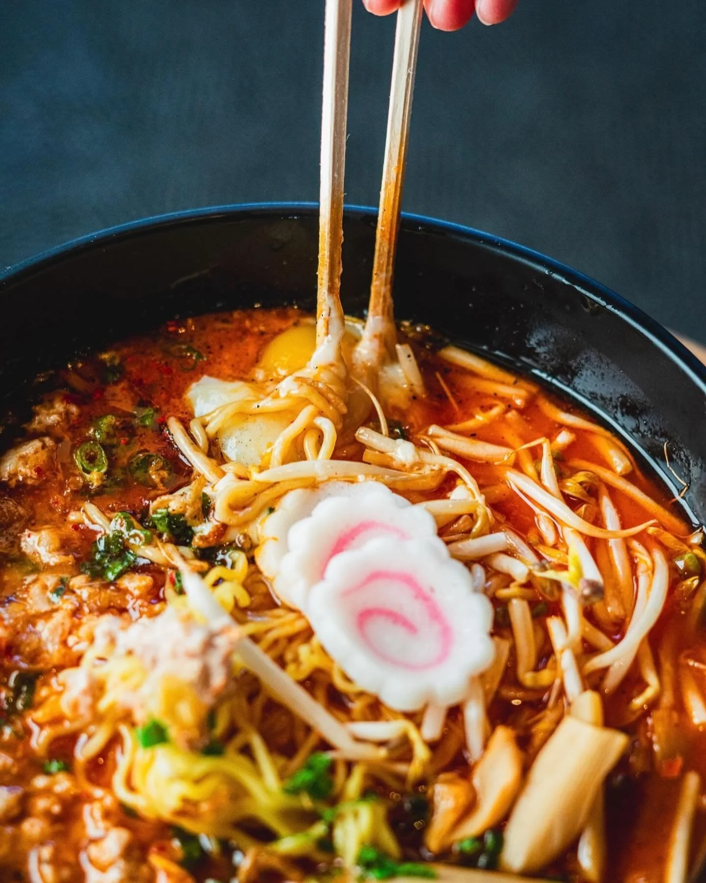 extra cold temps call for an extra hot bowl of ramen. our spicy miso is just what you need today! ❄️ 🔥