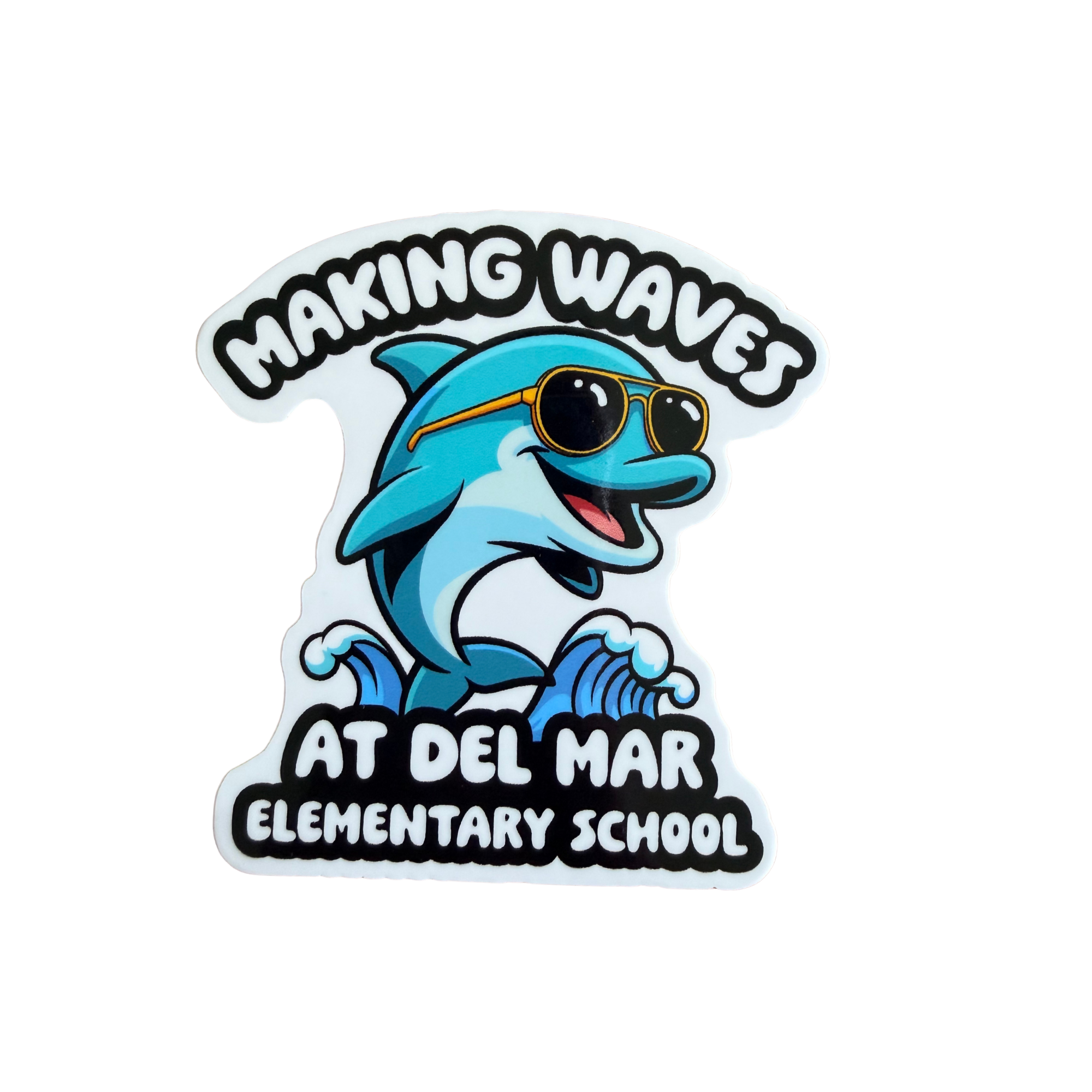Making Waves Sticker