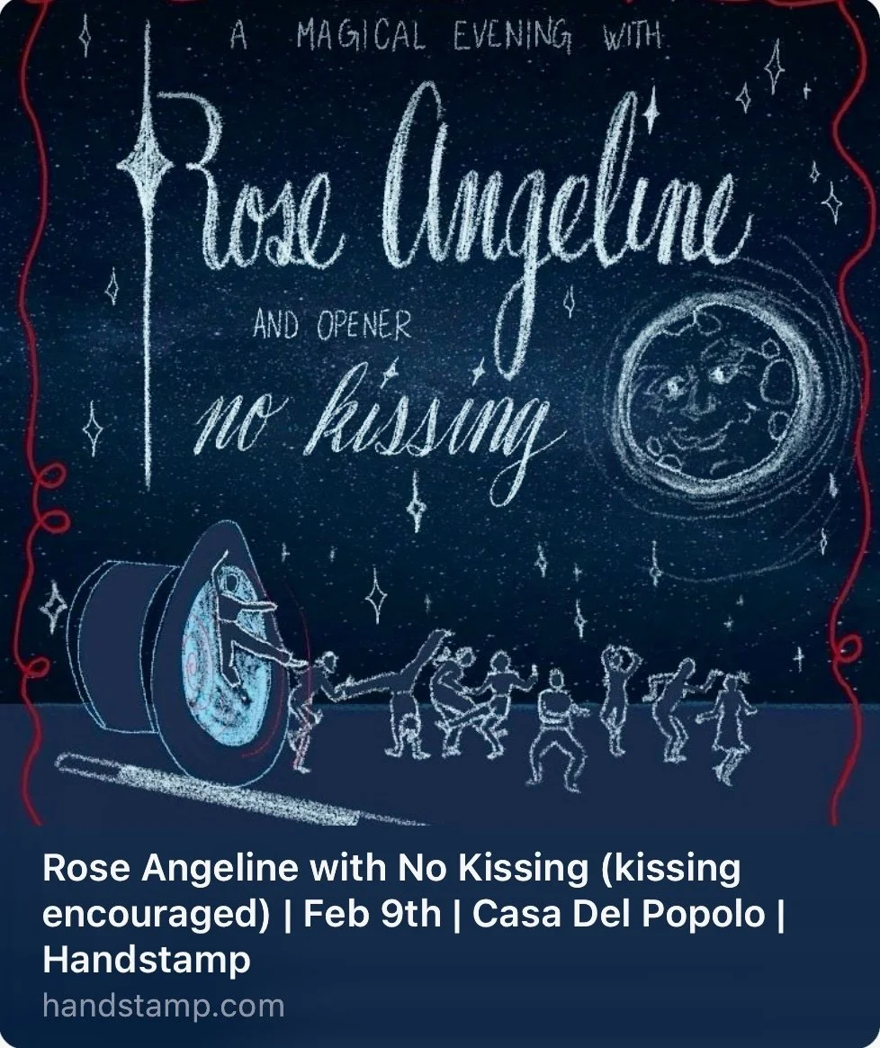 Live Music with Rose Angeline and opener No Kissing