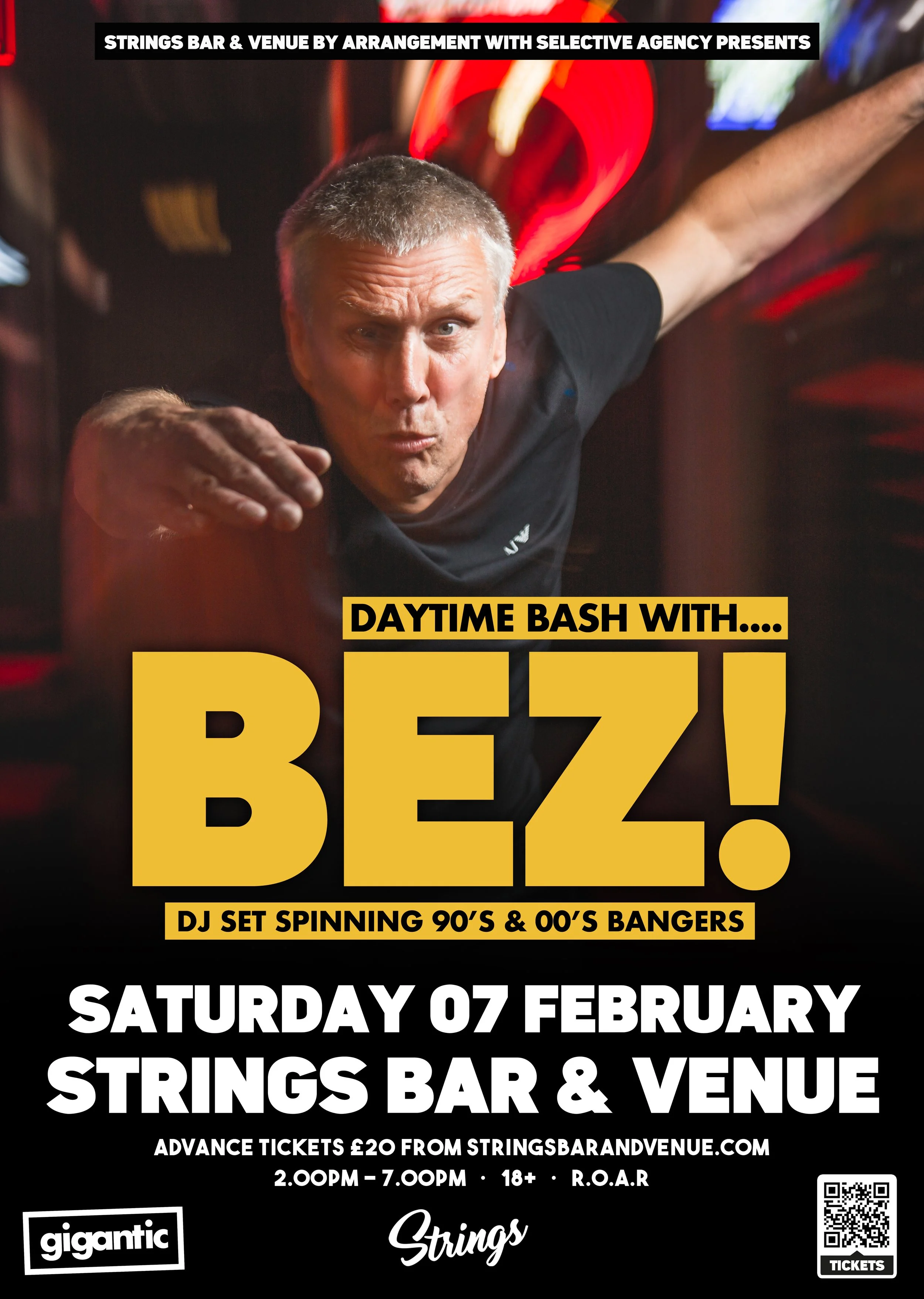 Daytime Bash with Bez!
