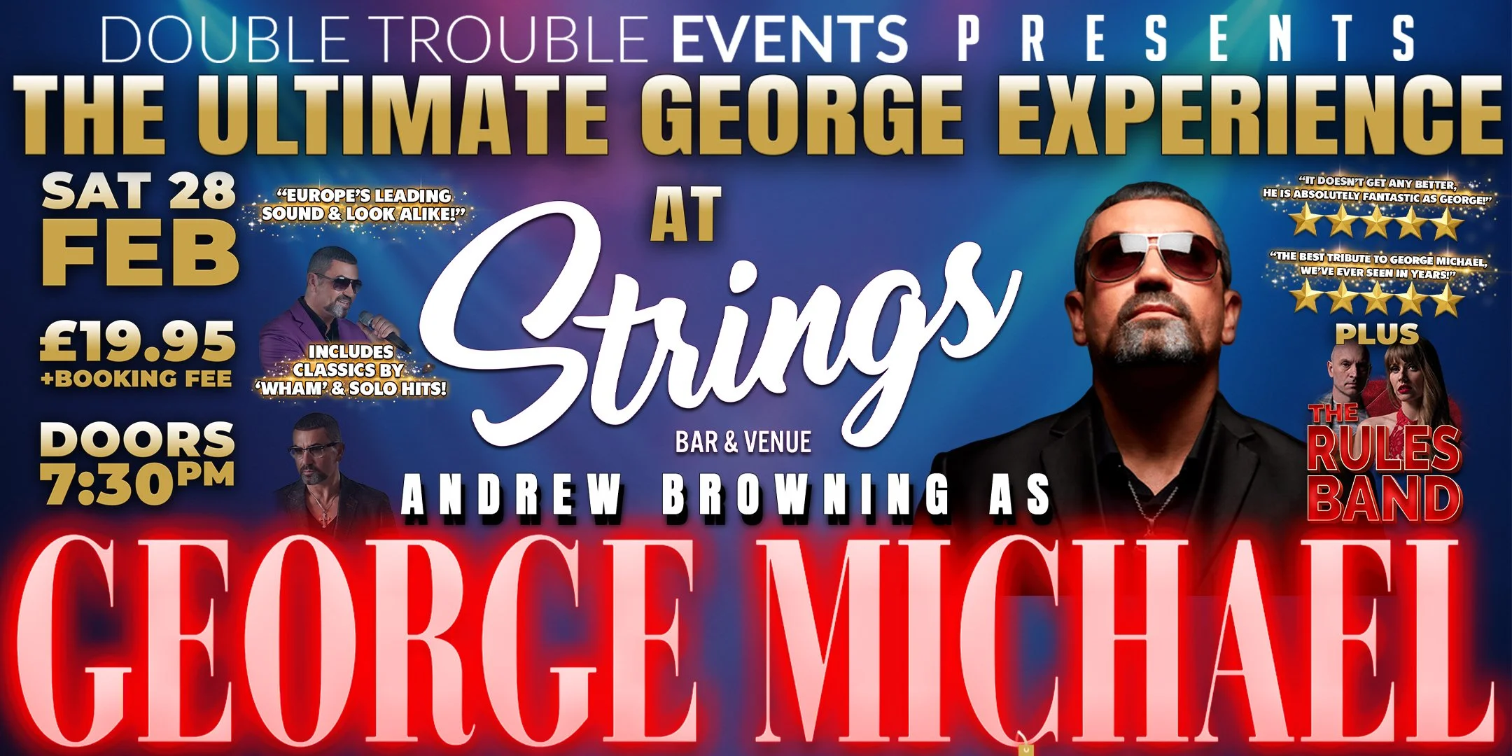 Double Trouble Events Presents: The Ultimate George Experience