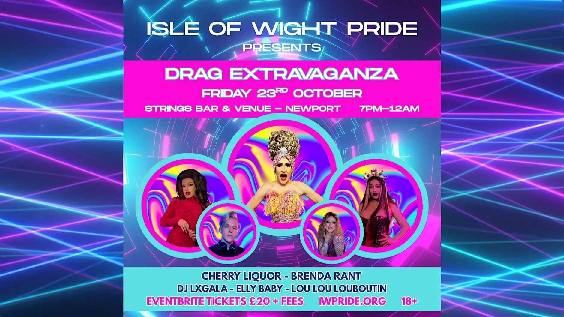 IW Pride Presents: Drag Extravaganza