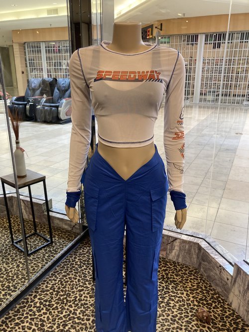 V Cut pants