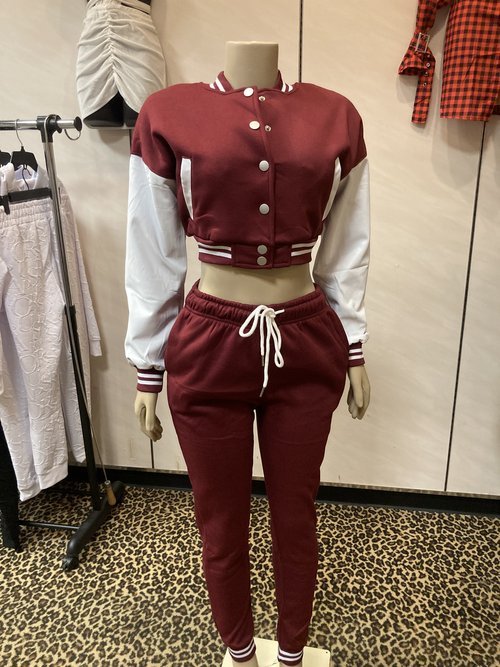 Varsity Jogger Set