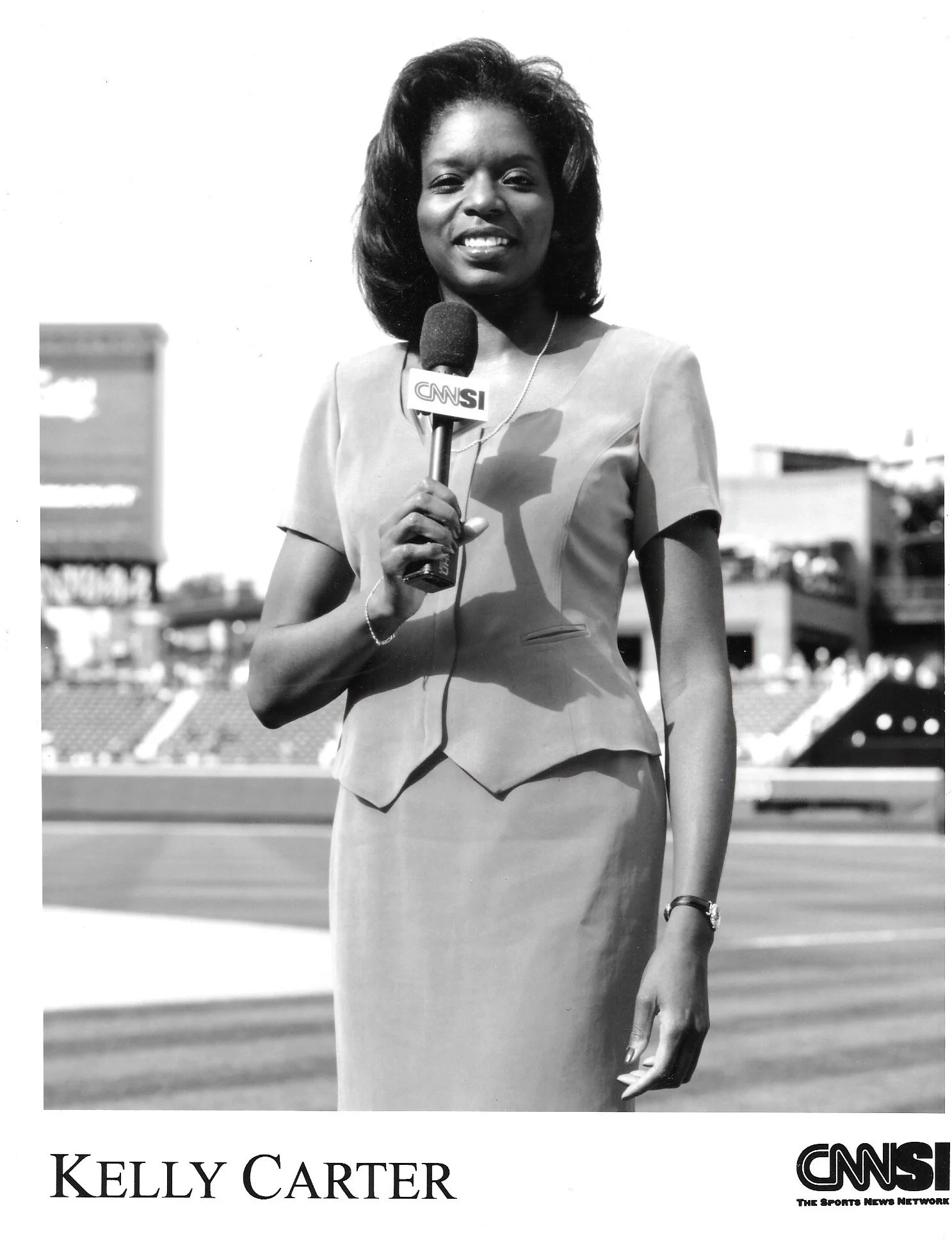 Kelly Carter CNN/SI publicity shot