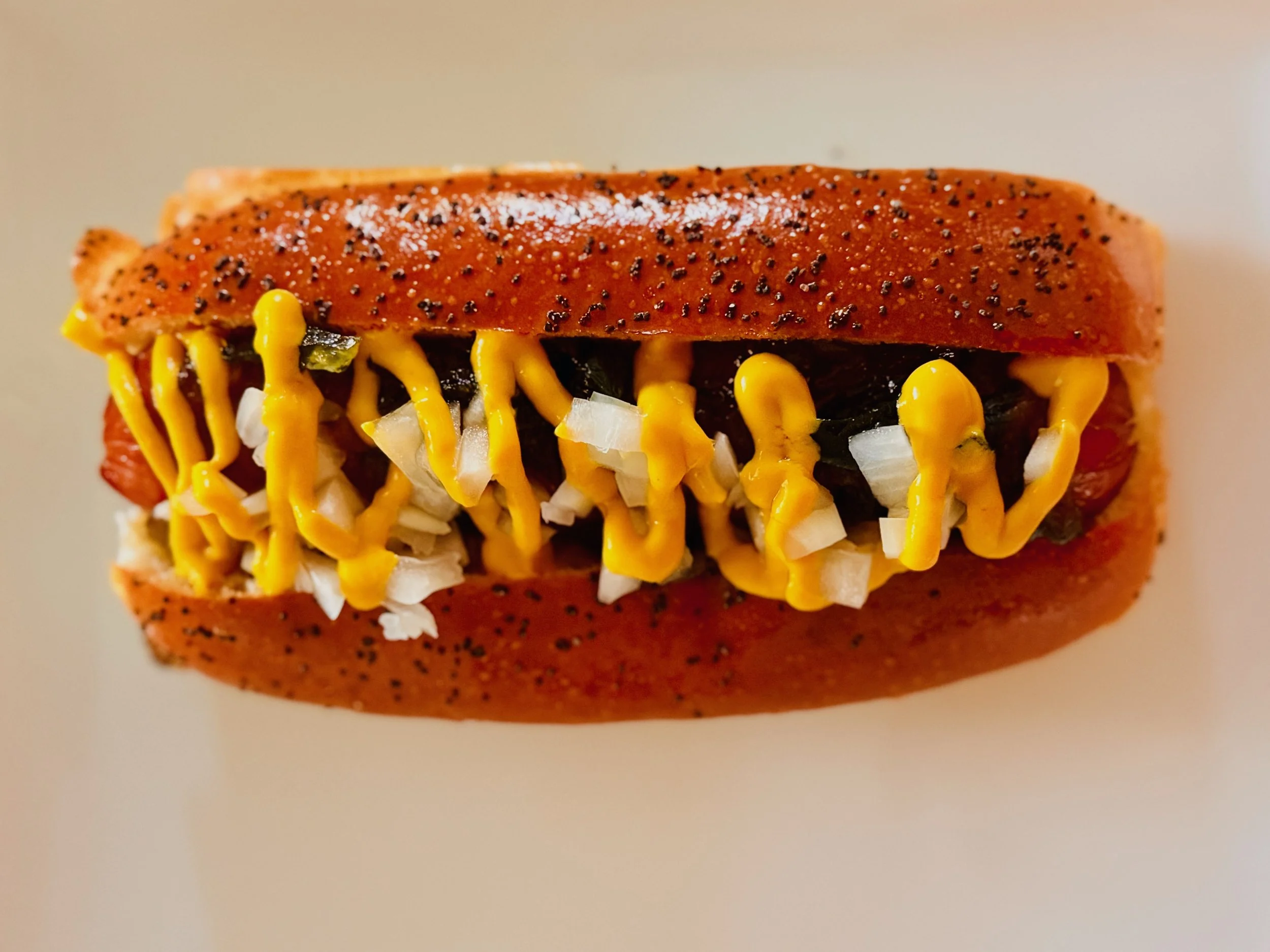 best hot dog in Napa Valley at Honor Market in Yountville