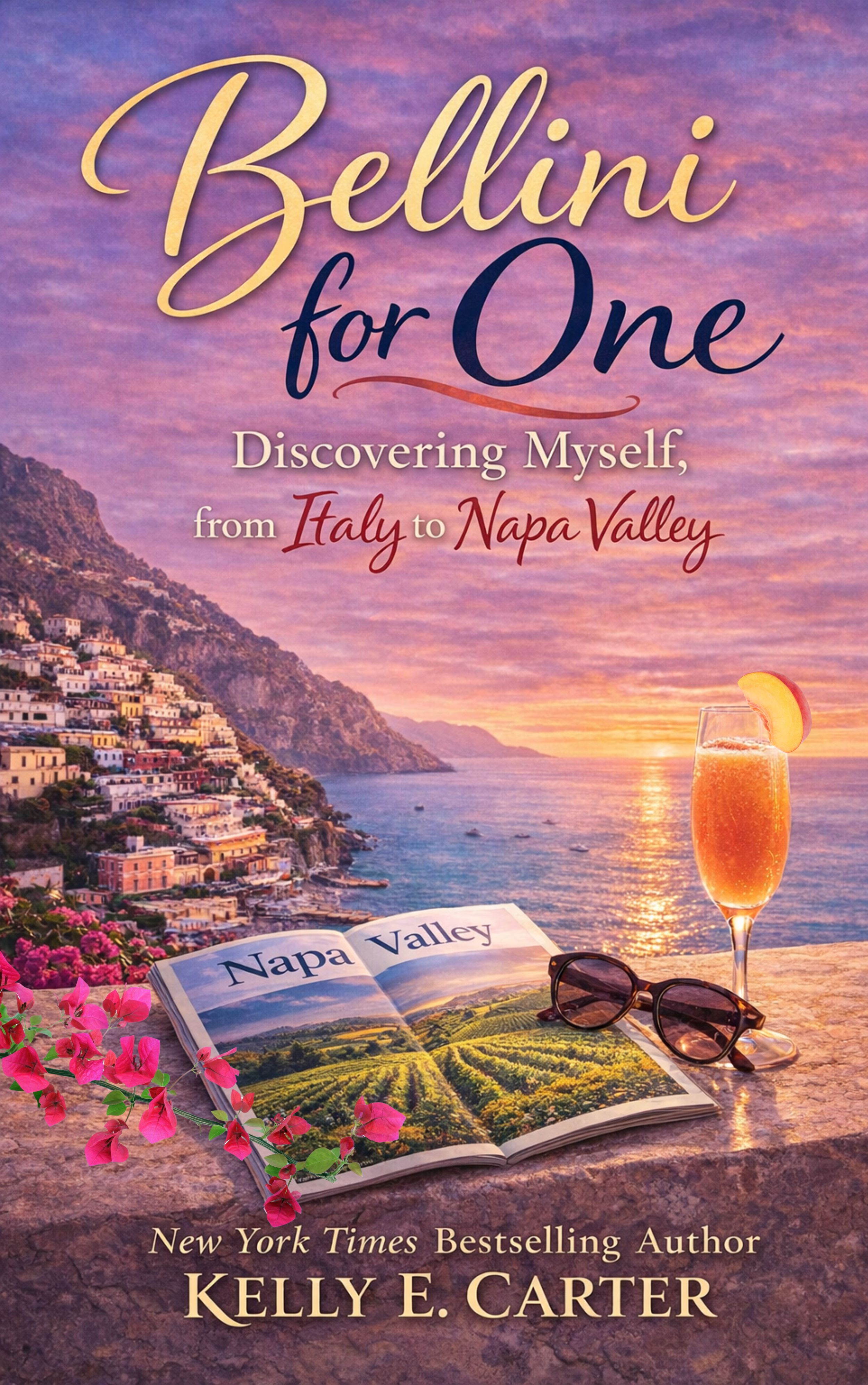 Bellini for One mock book cover Kelly E. Carter author