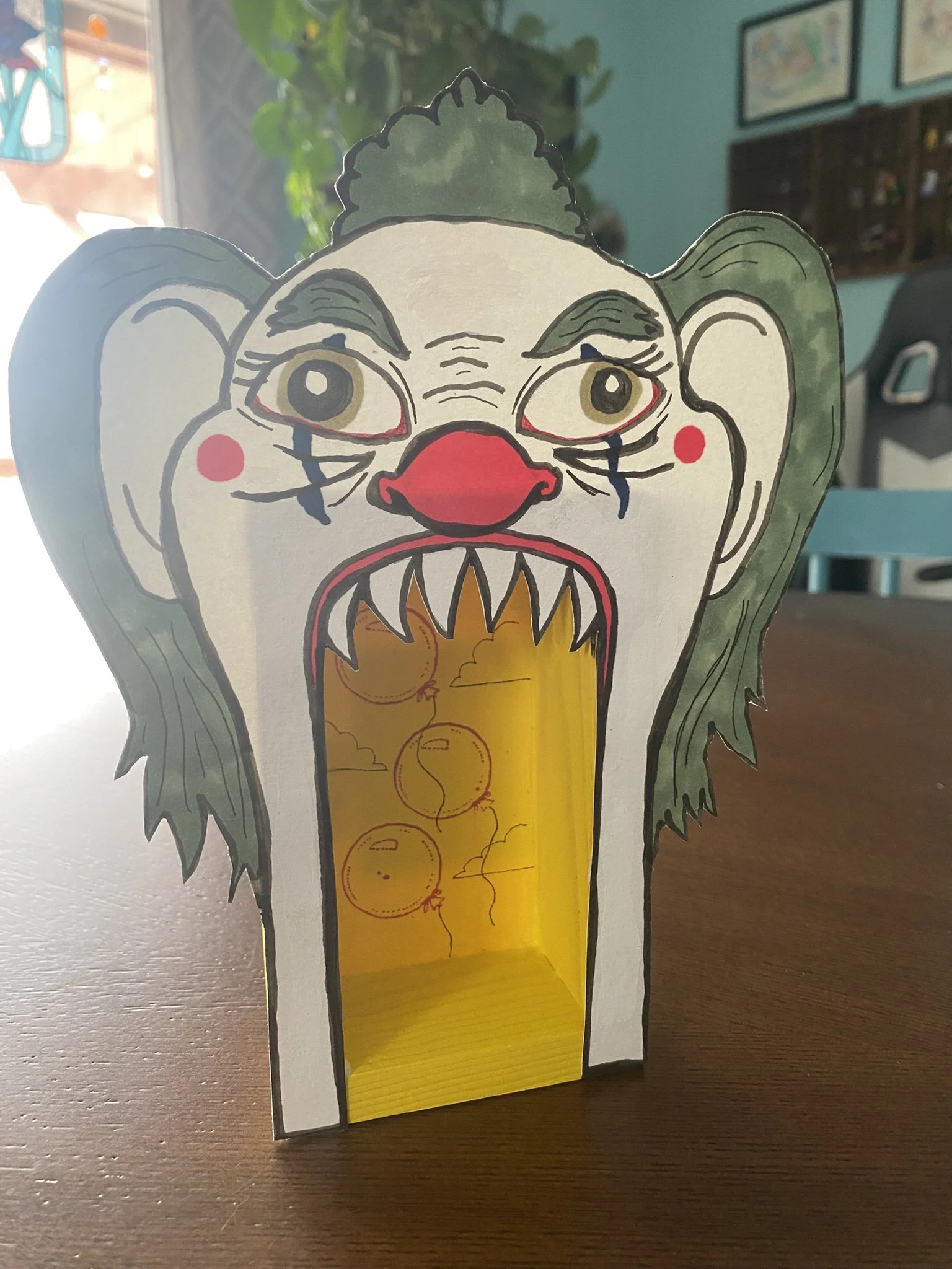 Clown Carnival Door